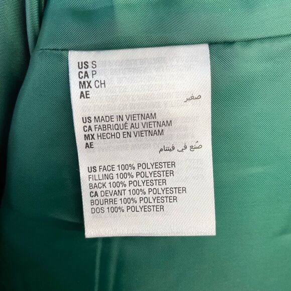 NWT Karen Scott Sport Spruce Green Vest Size S - Picture 4 of 4